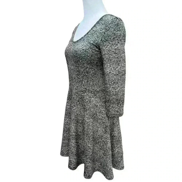 Aeropostale Bethany Mota Gold Foil Skater Dress Size M - Picture 5 of 10